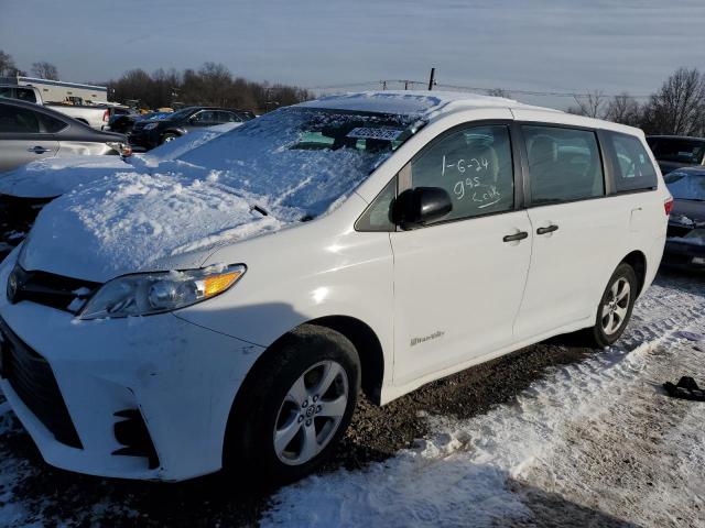 TOYOTA SIENNA L 2018 white  gas 5TDZZ3DC5JS944216 photo #1