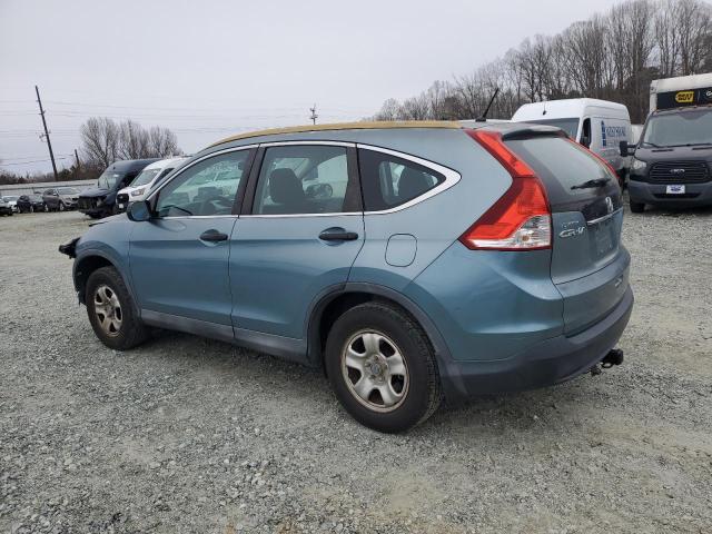 HONDA CR-V LX 2014 teal 4dr spor gas 2HKRM3H35EH505277 photo #3