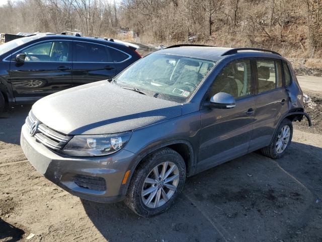 VOLKSWAGEN TIGUAN LIM 2018 gray  gas WVGBV7AX4JK002155 photo #1