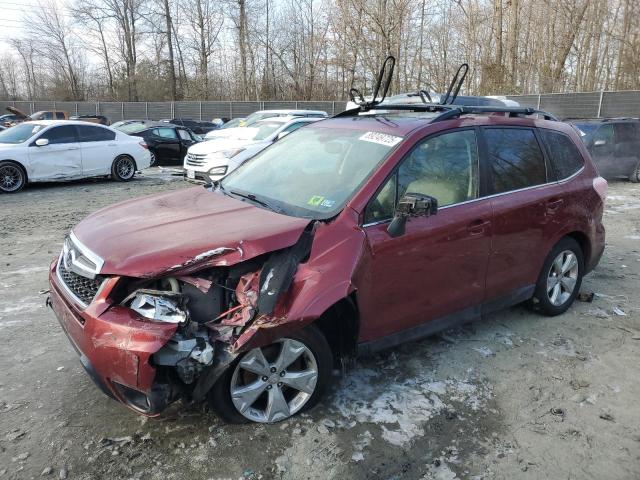 SUBARU FORESTER 2 2016 red  gas JF2SJARC6GH401378 photo #1