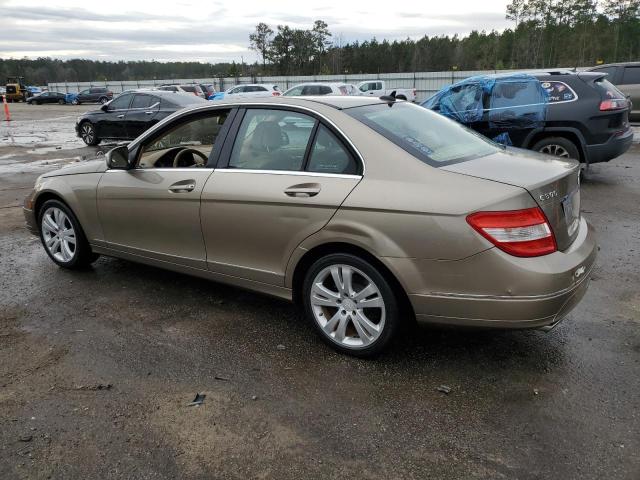 MERCEDES-BENZ C 300 4MAT 2008 gold  gas WDDGF81X78F077731 photo #3