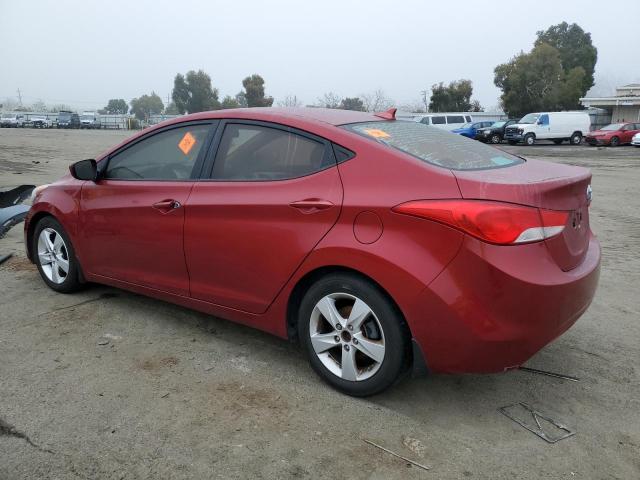 HYUNDAI ELANTRA GL 2013 red  gas 5NPDH4AE3DH420212 photo #3