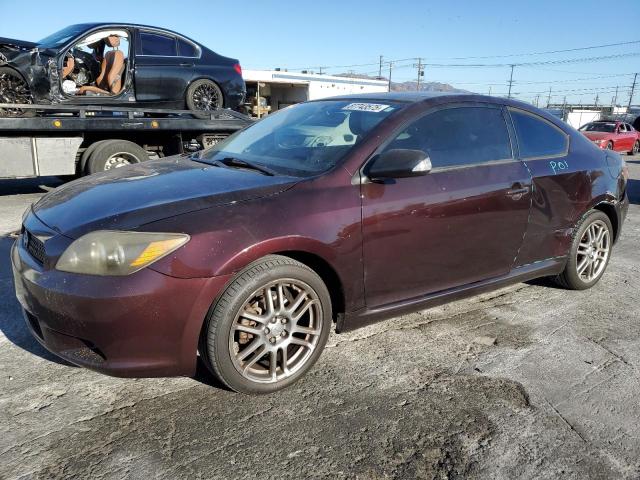 TOYOTA SCION TC 2009 maroon hatchbac gas JTKDE167090276214 photo #1