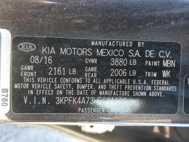 2017 KIA FORTE LX - 3KPFK4A73HE031186