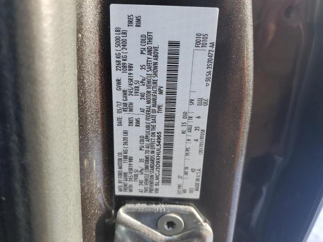2017 LINCOLN MKC RESERV 5LMCJ3D9XHUL54965