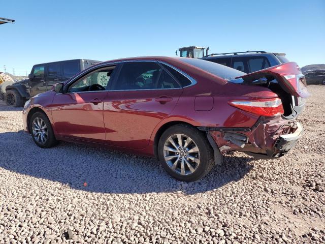 TOYOTA CAMRY LE 2017 red sedan 4d gas 4T1BF1FK3HU664993 photo #3