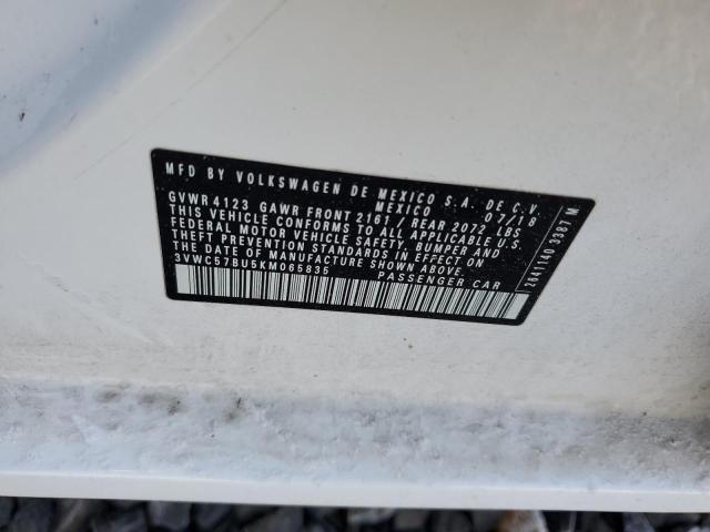 2019 VOLKSWAGEN JETTA S - 3VWC57BU5KM065835