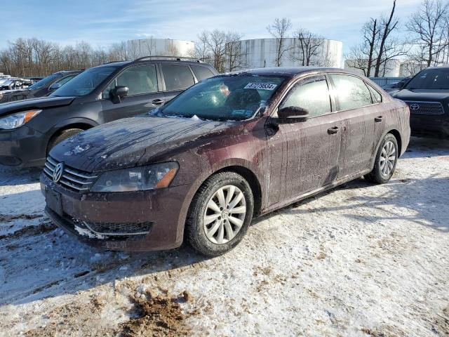 2013 VOLKSWAGEN PASSAT S #3055311362