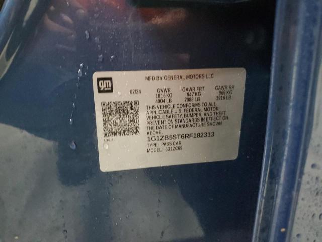 2024 CHEVROLET MALIBU LS 1G1ZB5ST6RF182313
