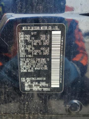 2018 NISSAN ARMADA SV JN8AY2NC2J9555108