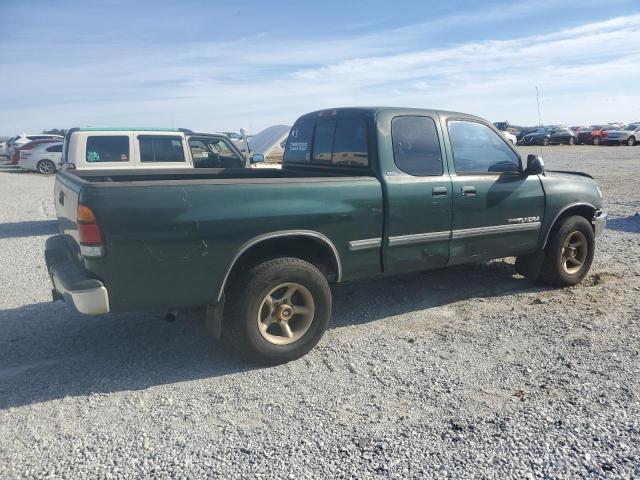 TOYOTA TUNDRA ACC 2001 green 4dr ext gas 5TBRT34111S170345 photo #4