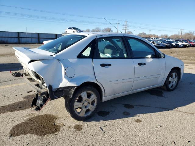 FORD FOCUS ZX4 2005 white sedan 4d gas 1FAHP34N25W151180 photo #4