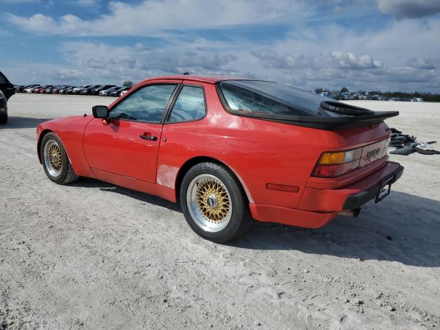 PORSCHE 944 1983 red coupe gas WP0AA0948DN458143 photo #3