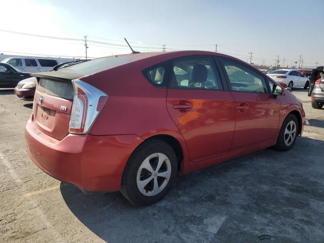 TOYOTA PRIUS 2013 red  hybrid engine JTDKN3DU7D1727676 photo #4