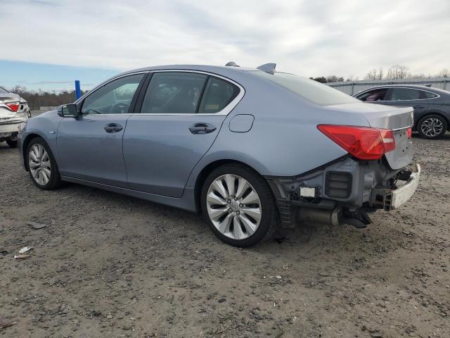 ACURA RLX SPORT 2014 silver  hybrid engine JH4KC2F9XEC000075 photo #3