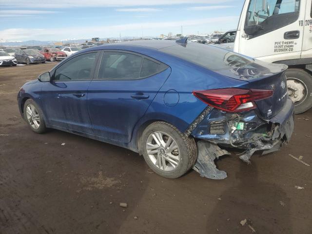 HYUNDAI ELANTRA SE 2019 blue  gas 5NPD84LF1KH443118 photo #3