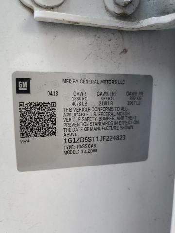 2018 CHEVROLET MALIBU LT - 1G1ZD5ST1JF224823