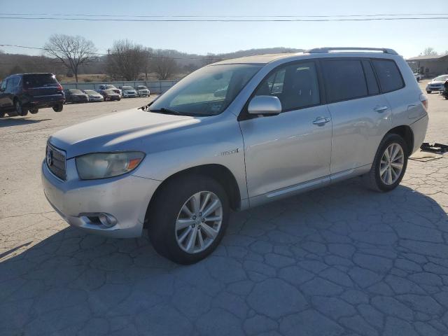 TOYOTA HIGHLANDER 2010 silver  hybrid engine JTEJW3EH2A2047177 photo #1