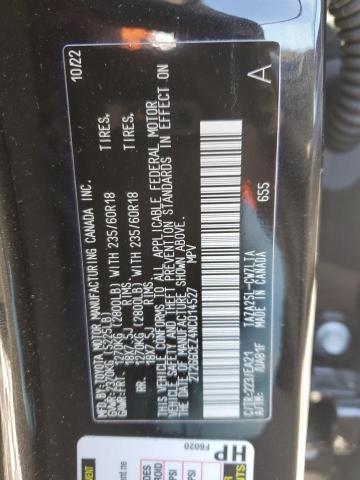 2022 LEXUS NX 350 - 2T2GGCEZ4NC014527