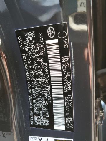 2023 TOYOTA COROLLA LE JTDB4MEE9P3014464