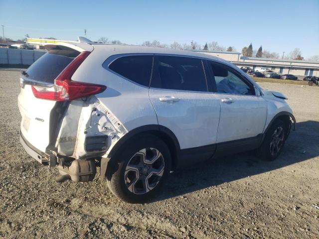 HONDA CR-V EXL 2019 white  gas 7FARW2H81KE064505 photo #4