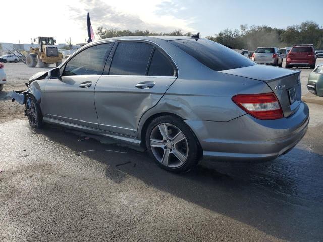 MERCEDES-BENZ C 300 4MAT 2011 silver  gas WDDGF8BB4BR183627 photo #3