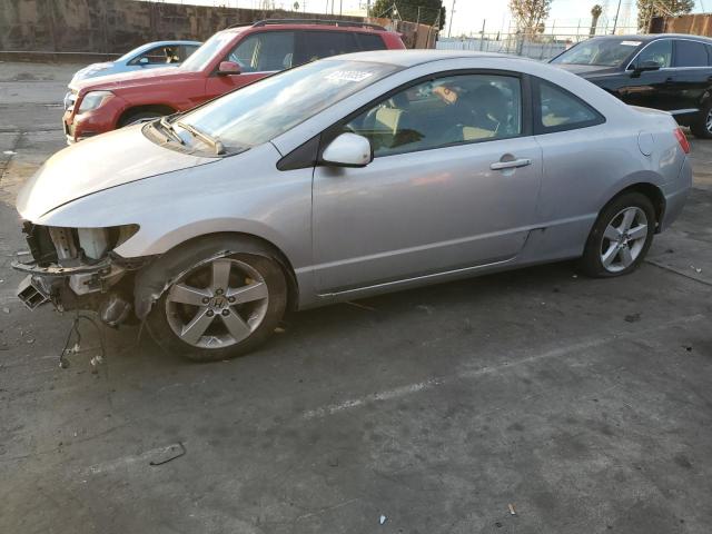 HONDA CIVIC LX 2011 silver coupe gas 2HGFG1B63BH501512 photo #1