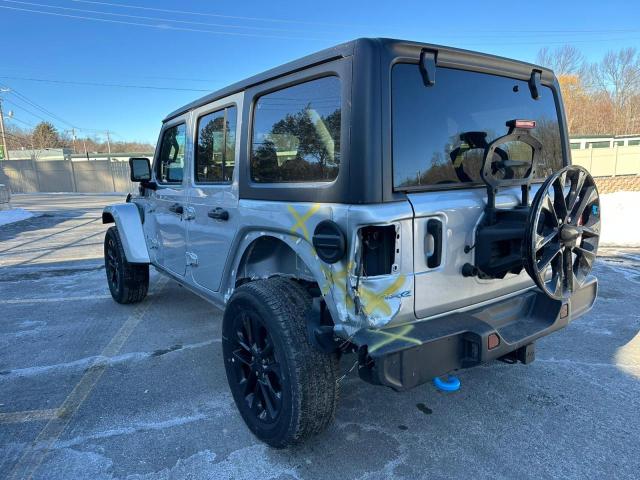 JEEP WRANGLER S 2023 silver  hybrid engine 1C4JJXP69PW699057 photo #3