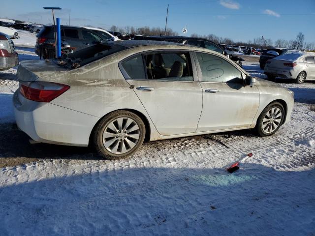 HONDA ACCORD EXL 2013 white sedan 4d gas 1HGCR2F80DA008418 photo #4