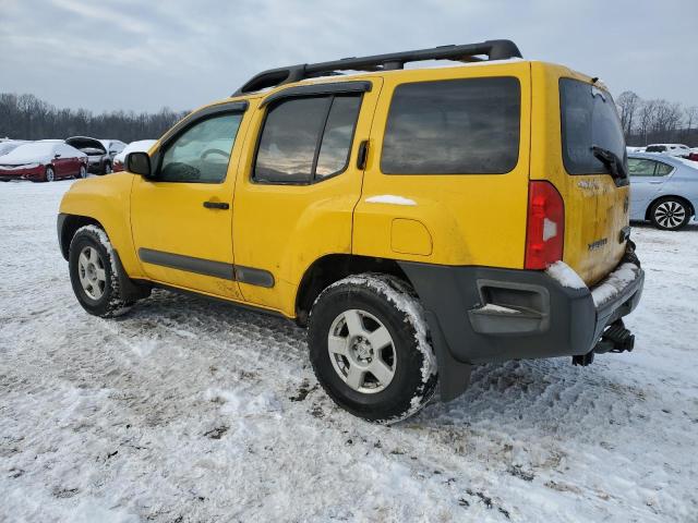 NISSAN XTERRA OFF 2005 yellow  gas 5N1AN08W15C608481 photo #3