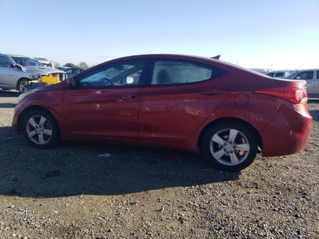 HYUNDAI ELANTRA GL 2011 red  gas KMHDH4AEXBU111366 photo #3