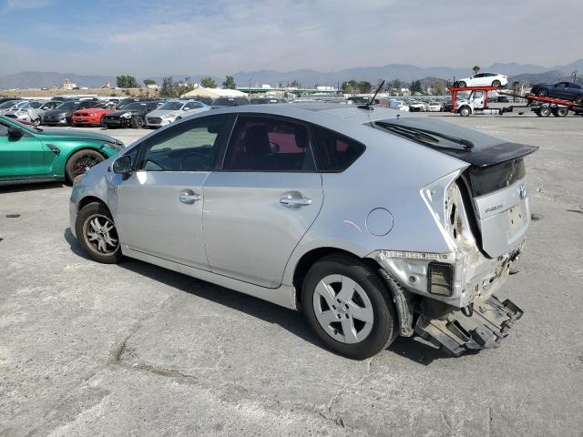 TOYOTA PRIUS 2010 silver  hybrid engine JTDKN3DU8A0093988 photo #3