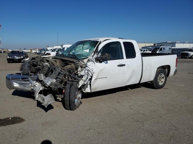 CHEVROLET SILVERADO 2013 white  flexible fuel 1GCRCPEA1DZ104829 photo #1