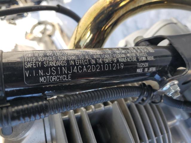 2013 SUZUKI TU250X - JS1NJ4CA2D2101219