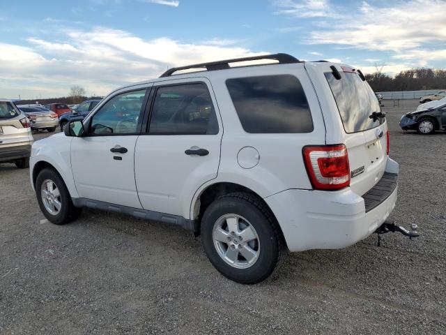 FORD ESCAPE XLT 2011 white  flexible fuel 1FMCU9DG1BKA15493 photo #3