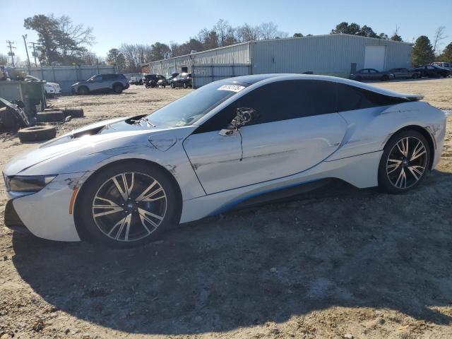 BMW I8 2016 white  hybrid engine WBY2Z2C51GV676132 photo #1