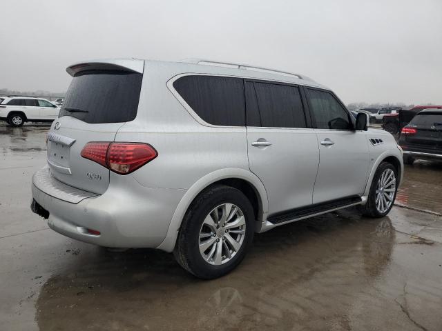 INFINITI QX80 BASE 2017 silver  gas JN8AZ2NE8H9151366 photo #4