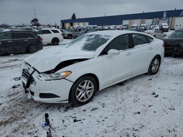 FORD FUSION SE 2013 white sedan 4d gas 3FA6P0H75DR213660 photo #1