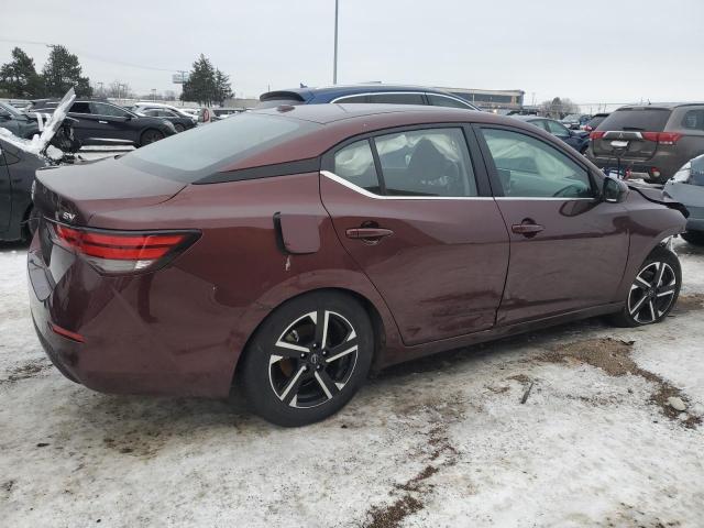 NISSAN SENTRA SV 2024 maroon  gas 3N1AB8CV6RY314908 photo #4