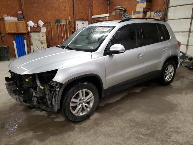 VOLKSWAGEN TIGUAN S 2017 silver  gas WVGBV7AX1HW510070 photo #1