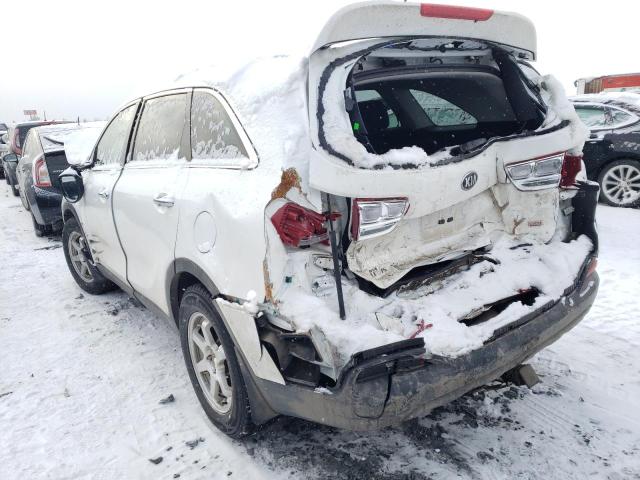 Vin: 5xypgda3xjg400752, lot: 88951595, kia sorento lx 20182