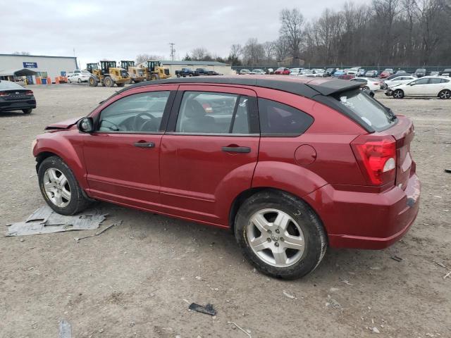 DODGE CALIBER SX 2007 red hatchbac gas 1B3HB48B17D504667 photo #3