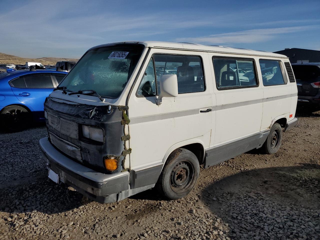 Lot #3055237794 1990 VOLKSWAGEN VANAGON BU