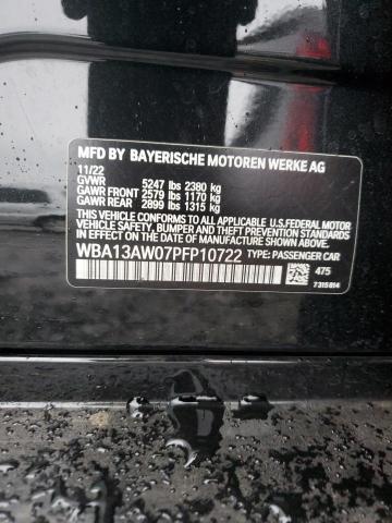 2023 BMW M440XI GRA - WBA13AW07PFP10722