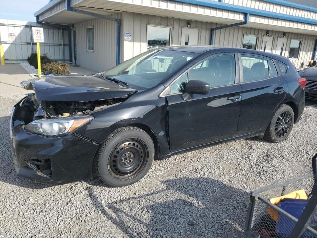 SUBARU IMPREZA 2018 black  gas 4S3GTAA64J3736888 photo #1