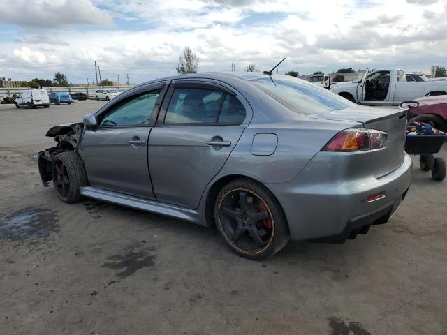 MITSUBISHI LANCER EVO 2014 gray  gas JA32W5FVXEU007527 photo #3