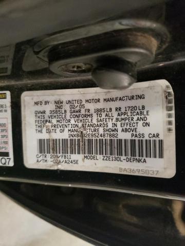 2005 TOYOTA COROLLA CE #3287622013