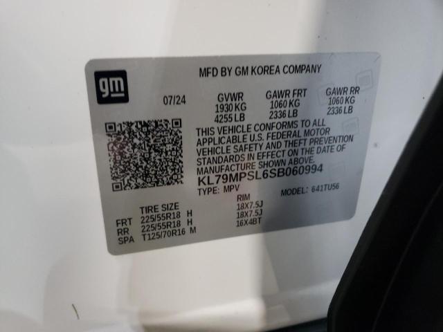 2025 CHEVROLET TRAILBLAZE - KL79MPSL6SB060994
