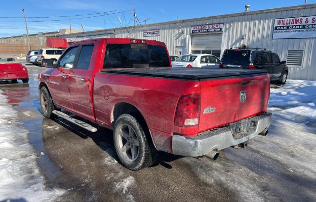 DODGE RAM 1500 2011 red crew pic gas 1D7RB1GT5BS663083 photo #4