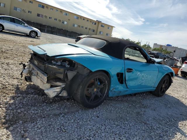 PORSCHE BOXSTER 2008 blue  gas WP0CA29818U710687 photo #4